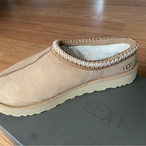 These are UGG Tasman slippers.